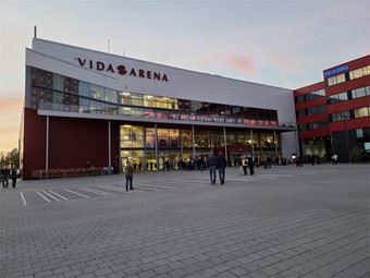 V�xj� Lakers tog emot Link�ping HC. Foto: Josefin Petersson