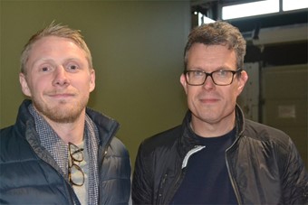 Bj�rn Gustafsson och Peter Fransson fr�n PacsOn.