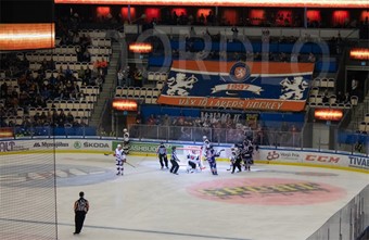 H�r har V�xj� Lakers precis gjort 3-2. Foto: Josefin Petersson