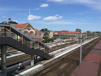Stationen i Alvesta. Foto: Pressbild