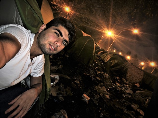 Bilal frn Alvesta hamnade i tltlger i Paris