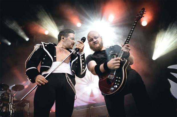 Queen hyllas i konserthuset