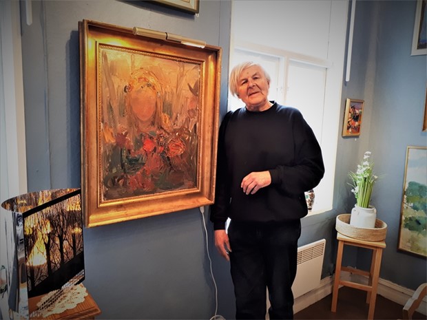 Staffan Nilsson stller ut sin konst 