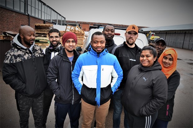 Det r vi som delar ut Lokaltidningen 