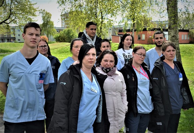 Hemtj�nsten p� Gamla Norr h�rt ansatt av ungdomsg�ng: �De har g�tt p� fel arbetsgrupp�