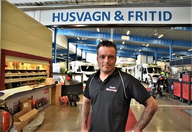 Hett med husvagnar och husbilar 