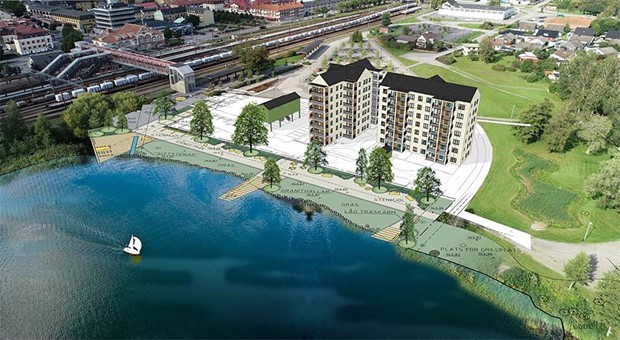 Sj�parksbygget ska lyfta Alvesta: �Stort steg f�r bostadsmarknaden�