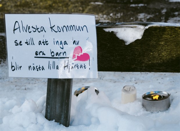 Manifestation fr de glmda barnen