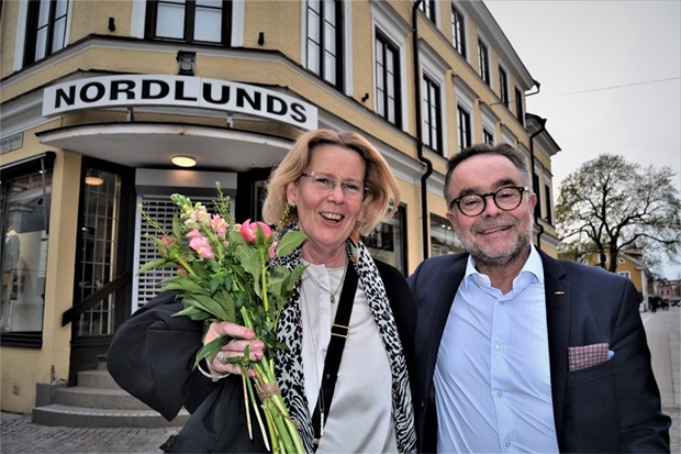 Margareta hyllas efter 45 �r p� Nordlunds 