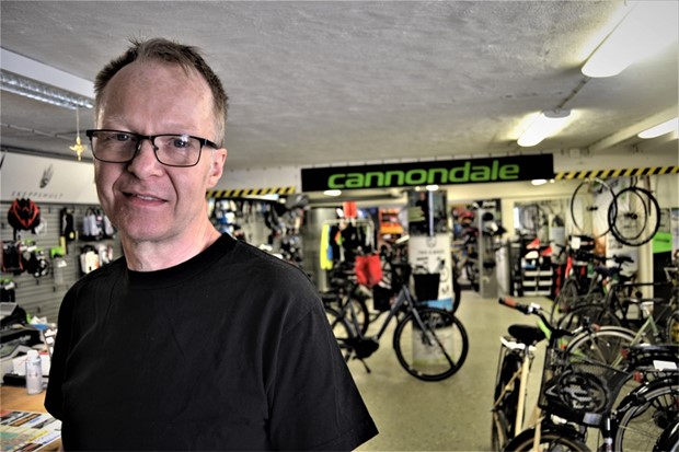 Efter 40 r p Vxj Cykelservice: Det r nu det gr som bst