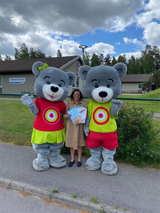 R�dis och Gr�nis ger sig ut p� �ventyr