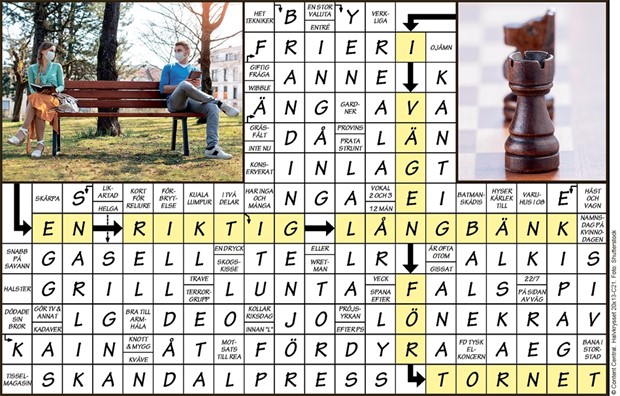 Krysset l�sning vecka 22