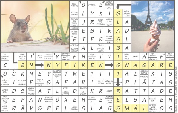 Krysset lsning vecka 23