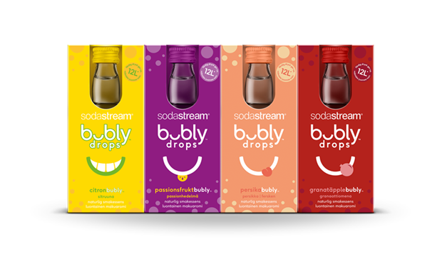 SodaStream lanserar nya smaker 