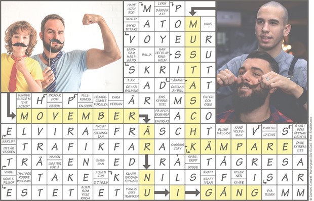 Krysset l�sning vecka 45