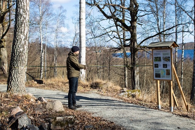 Ny vandringsled invigd - viktig f�r kulturen och naturen