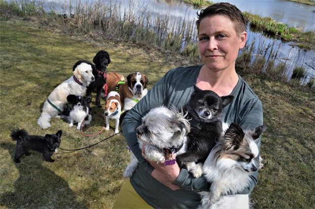 Linn har vigt sitt liv �t hundar: 