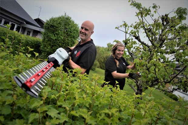 Nytt fretag fr trdgrdsvrd: Mnga tror att vi r ett krlekspar
