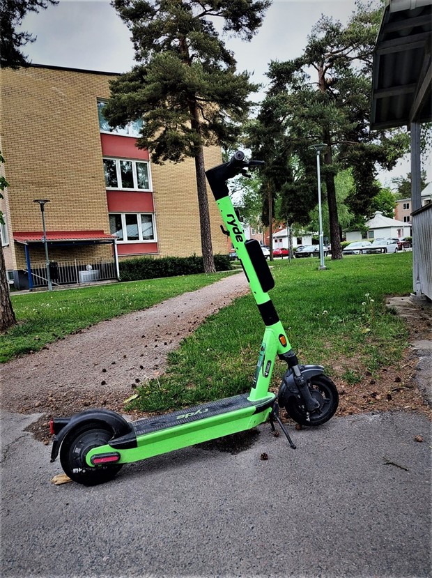 Max 1200 elsparkcyklar i V�xj� stad