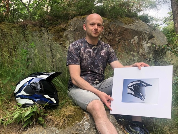 Han tar vinnande foton