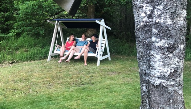 Hammocken  fortfarande populr hos oss