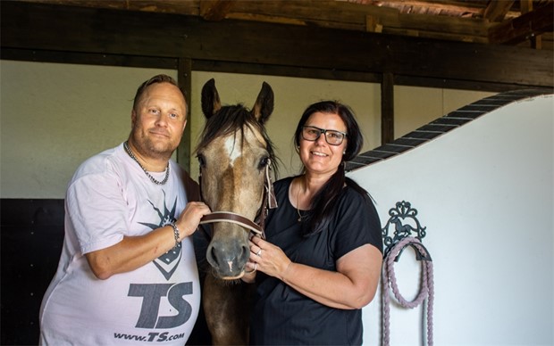 �Det v�rmer i hj�rtat att se folk m� s� bra n�r de kommer hit�