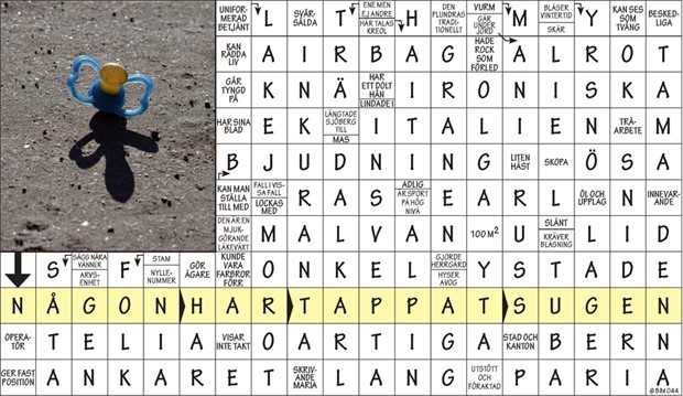 Krysset lsning v21, 2022