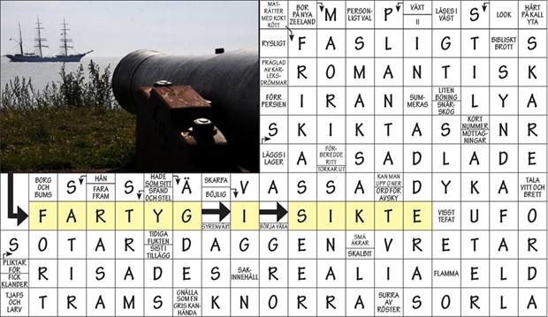 Krysset lsning v23, 2022