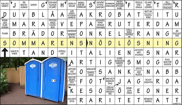 Krysset lsning v32, 2022