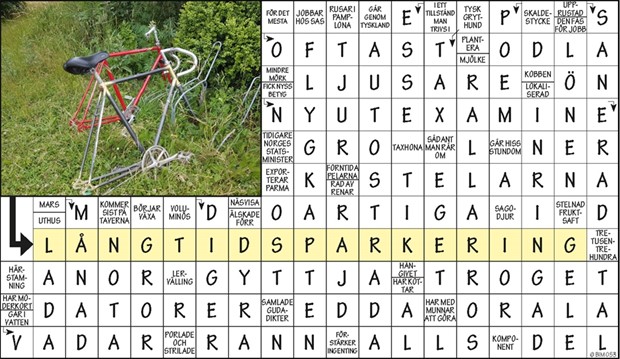 Krysset lsning v33, 2022