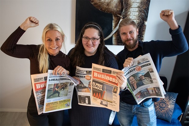 Lokaltidningen V�xj�/Alvesta- nominerade till tre fina branschpriser