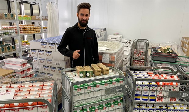 Donerar mejeriprodukter till Matmissionen