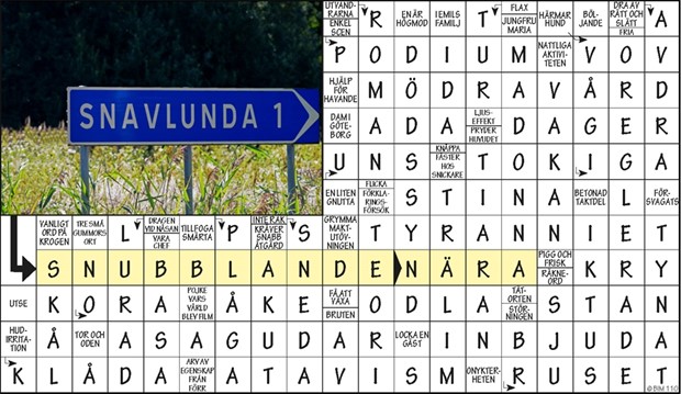 Krysset l�sning v36, 2022