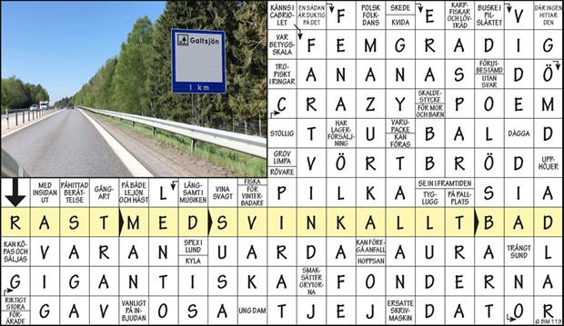 Krysset vinnare v45, 2022