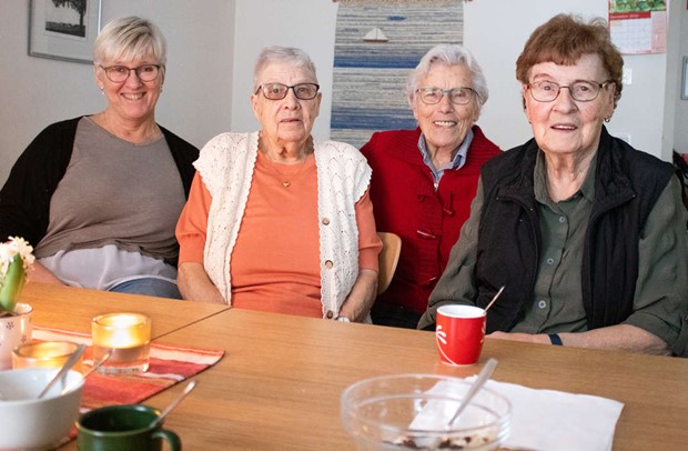 Social samvaro i fokus nr hyresgsterna i Liljan trffas