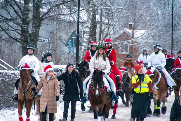 Ridande luciatg i Grimslv fr tredje ret