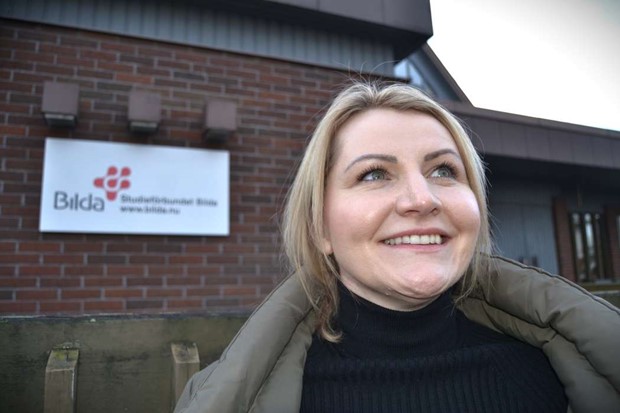 Karolina brinner fr att hjlpa ukrainare i Kronoberg