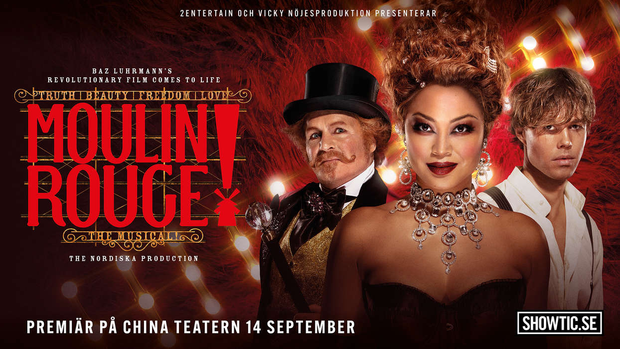 Moulin Rouge! The Musical Stockholm, Premiär 14 september 2023