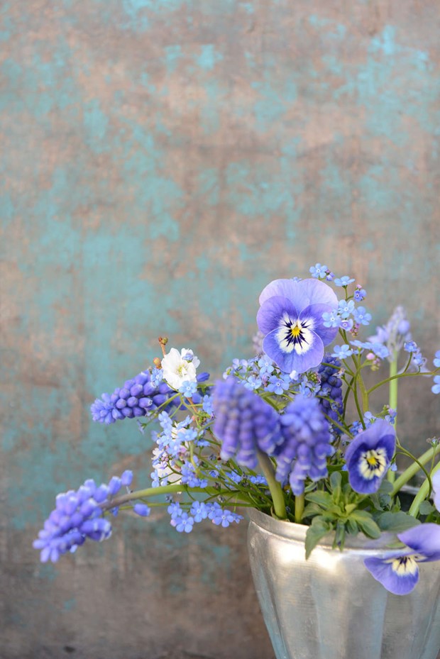 �lskade pens�er - nu �r det dags att fixa fint i krukor och vaser. 