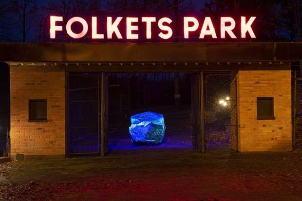 Tankens kraft och stenformationer i Bj�rneborg 