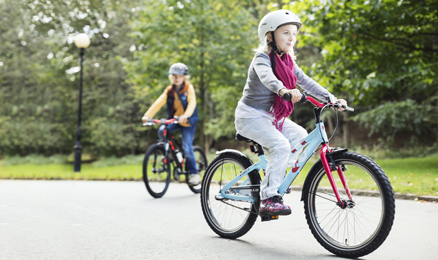 Vartannat barn har fel storlek p cykeln 