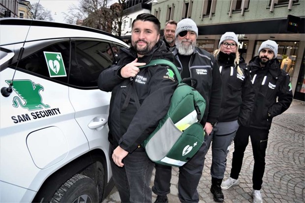 Alliansen vill att Trygga forts�tter patrullera V�xj�s gator och torg 