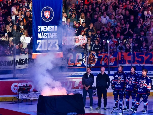 Fj�rde SM-guldflaggan �r hissad