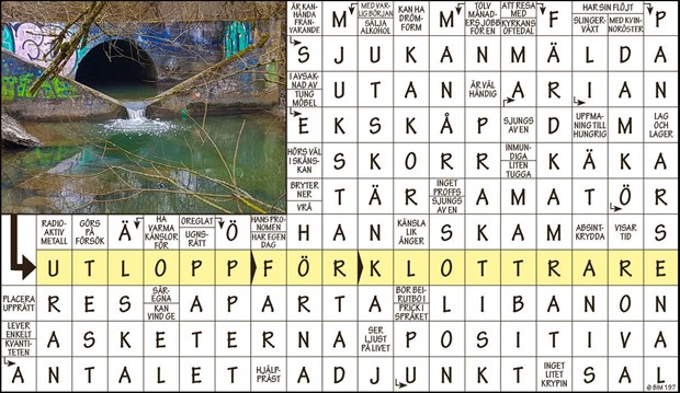 Krysset vinnare v42, 2023