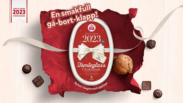 �rets Tomteglass � en Chokladask till jul 