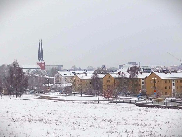 Fr vi en vit jul i Vxj?