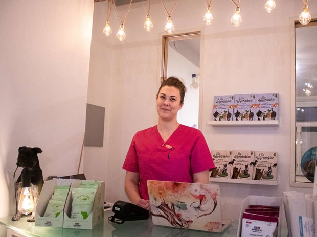 Pangstart f�r Vislanda Veterin�rklinik: �Dr�mmen har alltid varit att �ppna eget�
