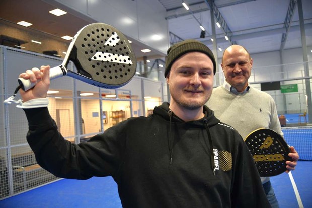 �Framtiden f�r padel i V�xj� ser ljus ut� 