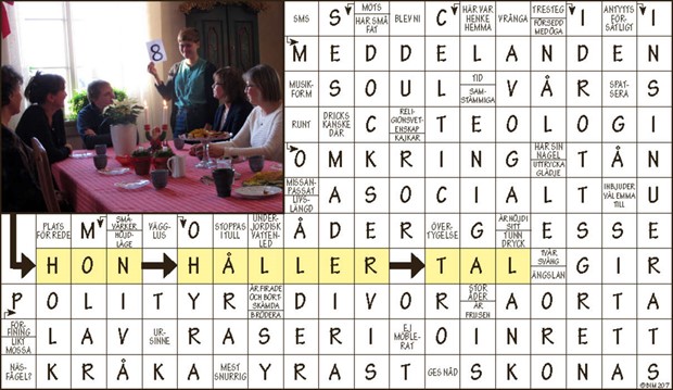 Krysset l�sning vecka 3, 2024