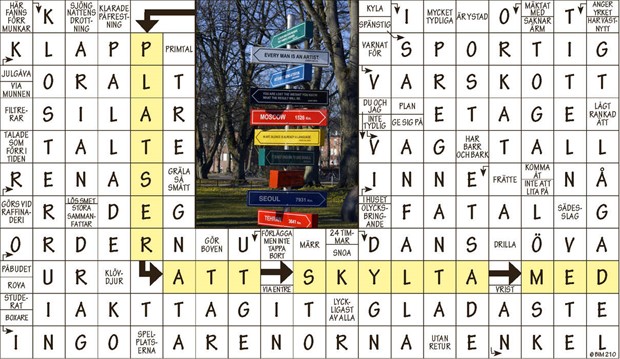 Krysset lsning vecka 6, 2024